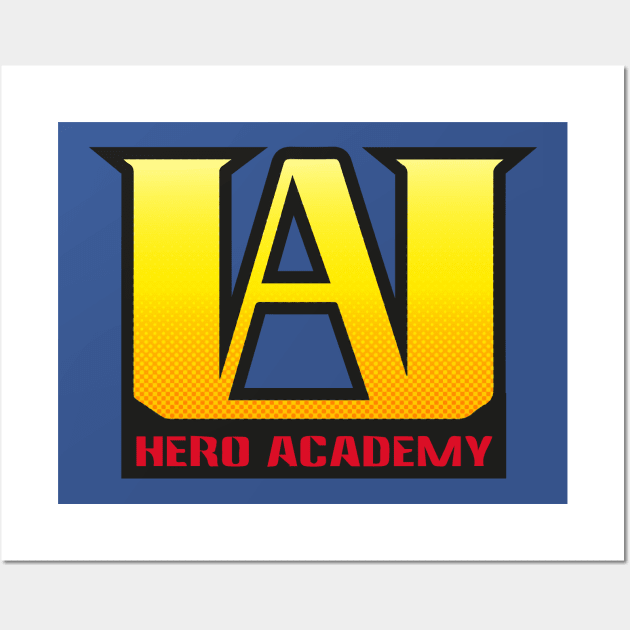 Hero Academy Wall Art by Aonaka